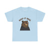 Keep It Real Bear T-Shirt — Funny Retro Bear Graphic Tee